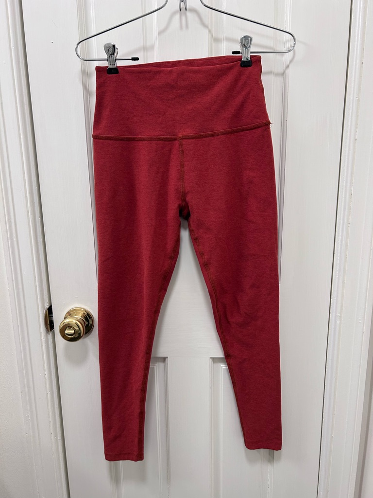 Beyond Yoga Spacedye Leggings Warm Clay Heather Size M
